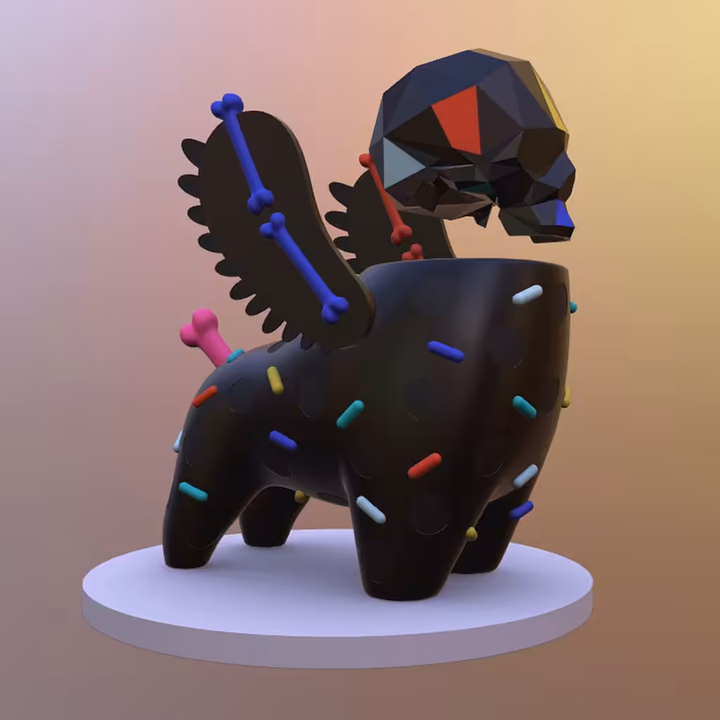 Party Skull Dog