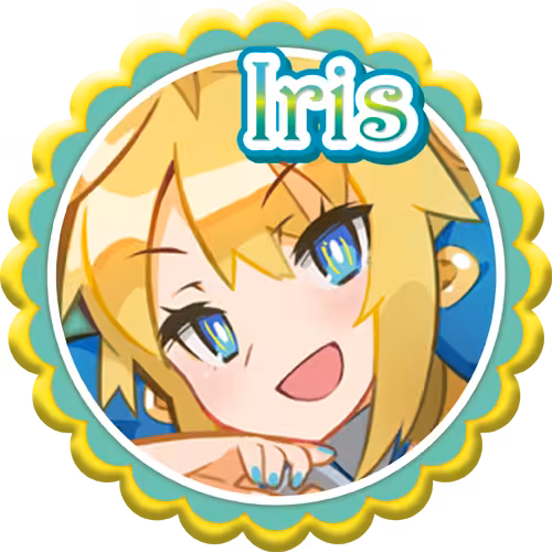 Iris, Laughing