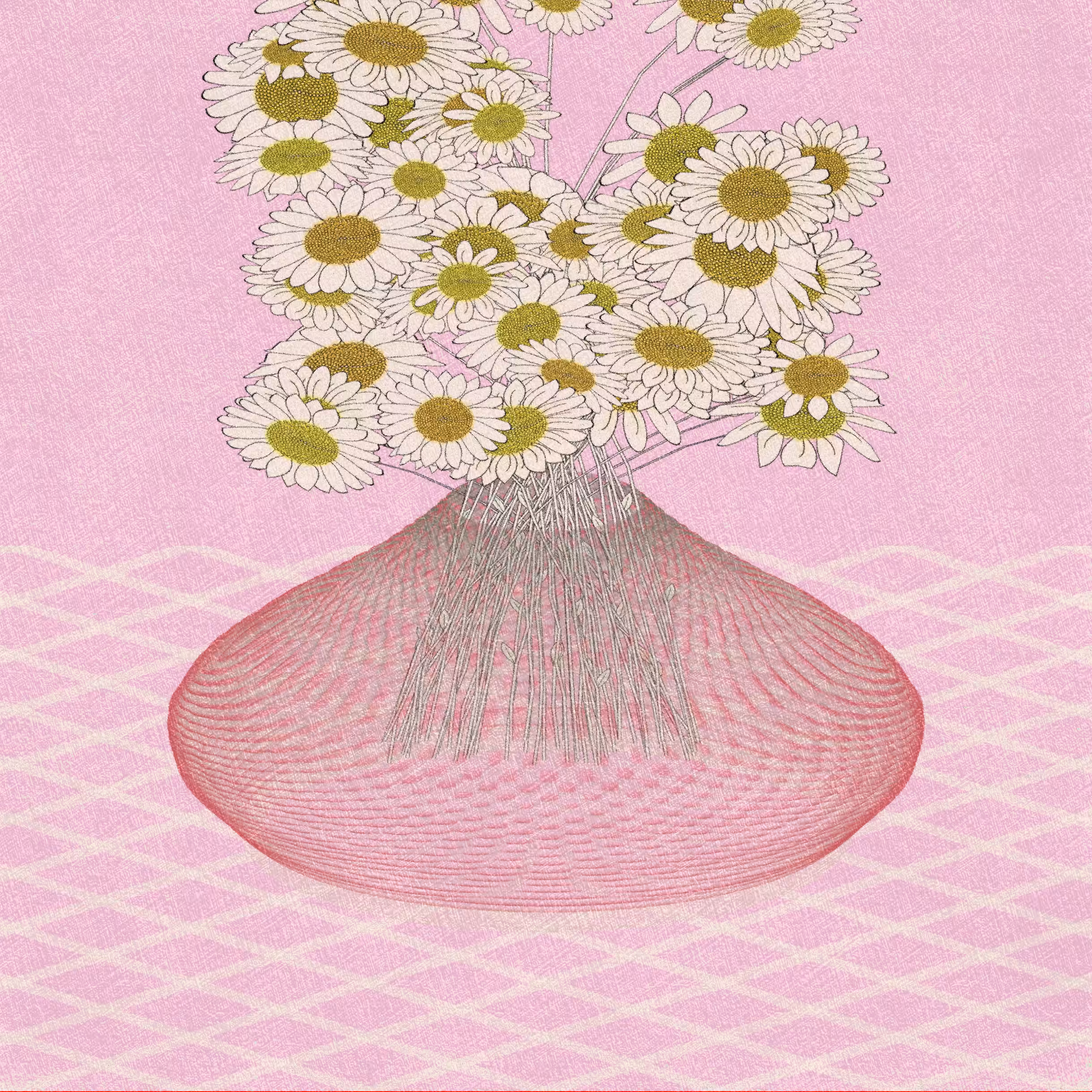 Vases and Daisies #50