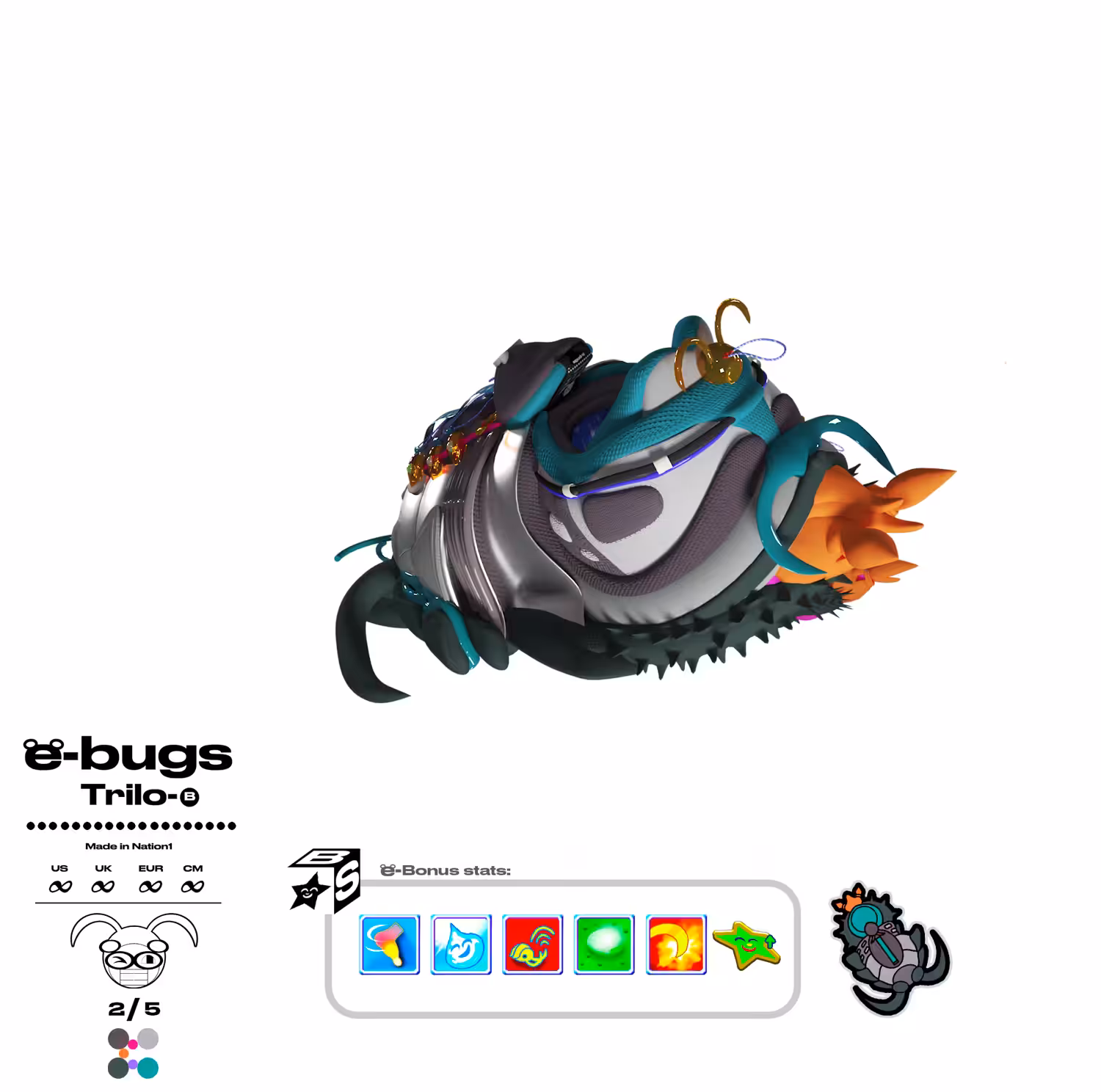 Trilo-🅑 2/5