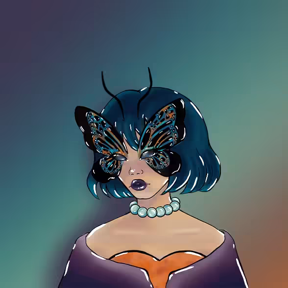 #8 papillon (butterfly)