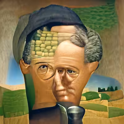 Portrait of Grant Wood