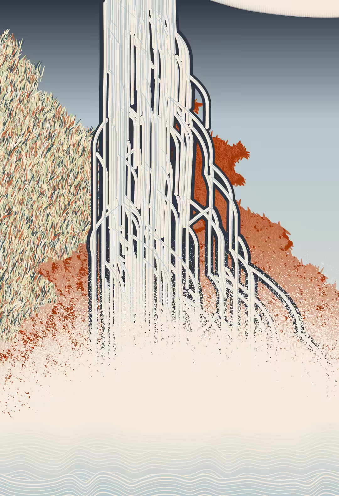 LACMA: ROTF Vol. 2 Monica Rizzolli A Tour of Hypothetical Waterfalls #4