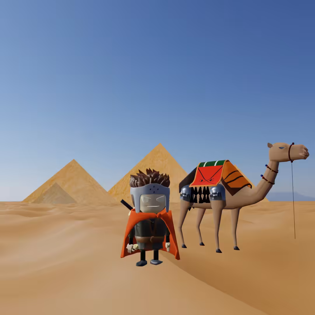 Sasuke's Journey to Egypt