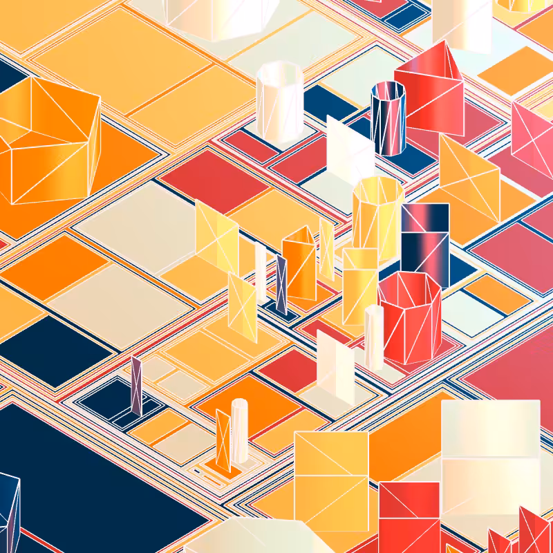 Geometric city #227