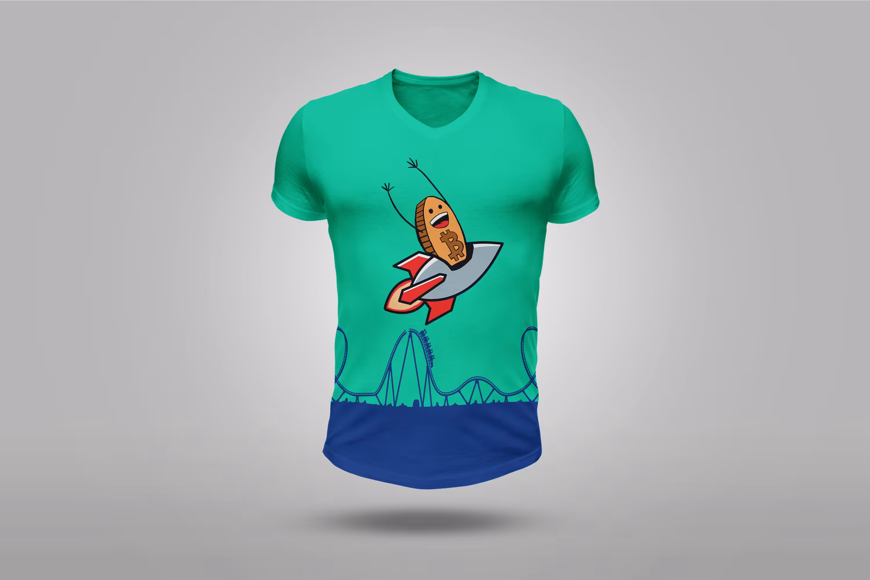 The Showcase: #2 Crypto RollerCoaster Shirt