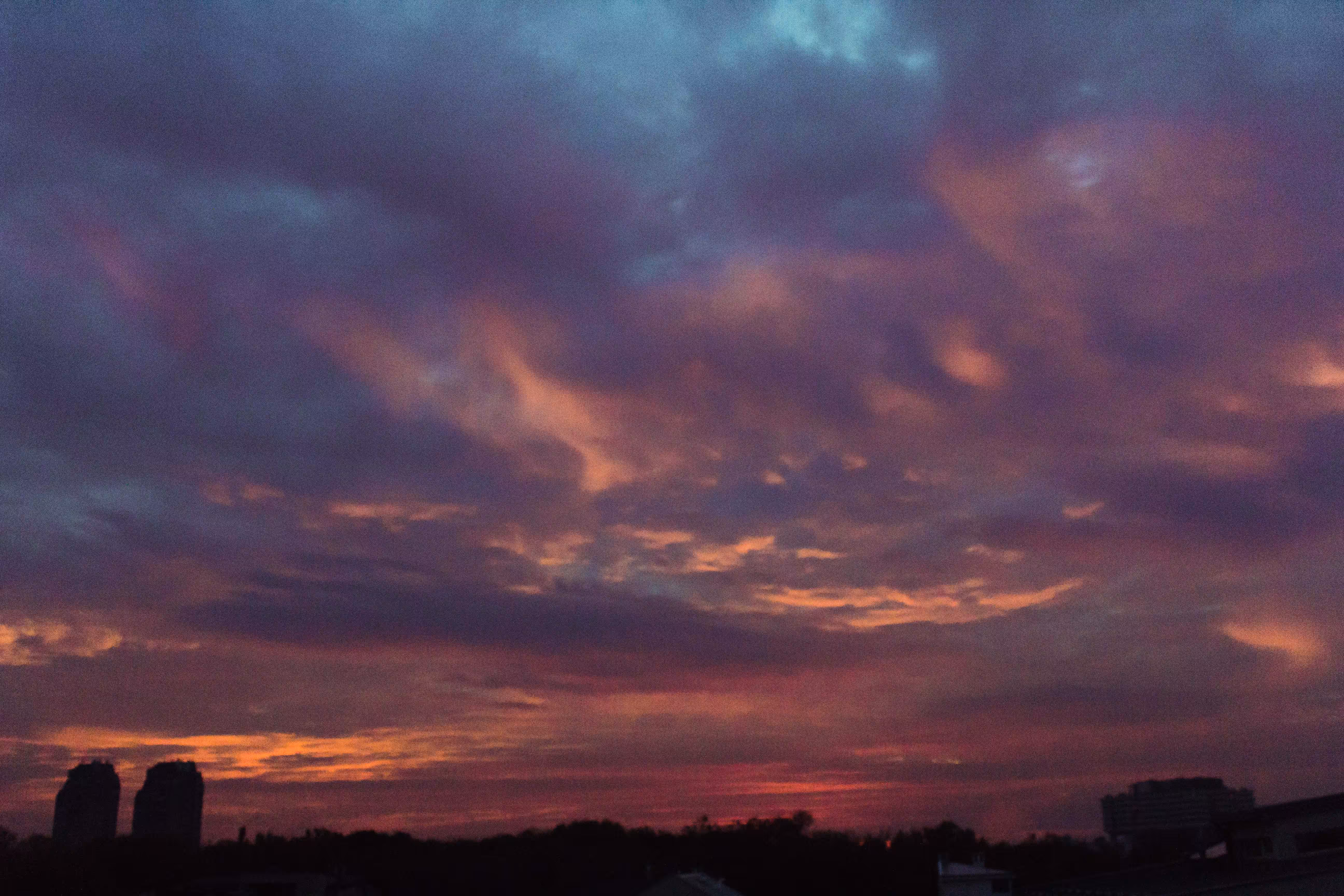 sunset in banjica