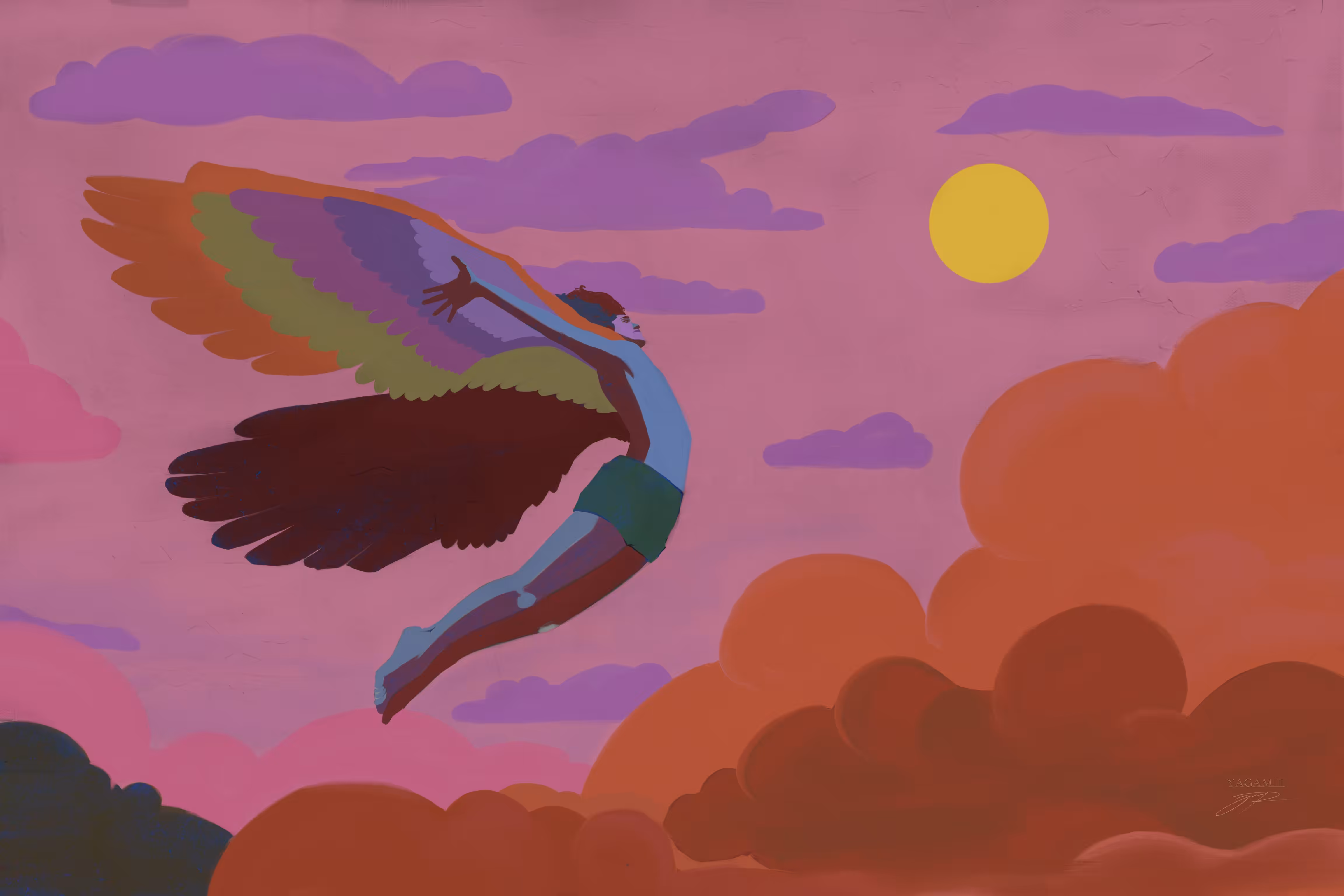 Icarus Ascending (Color)