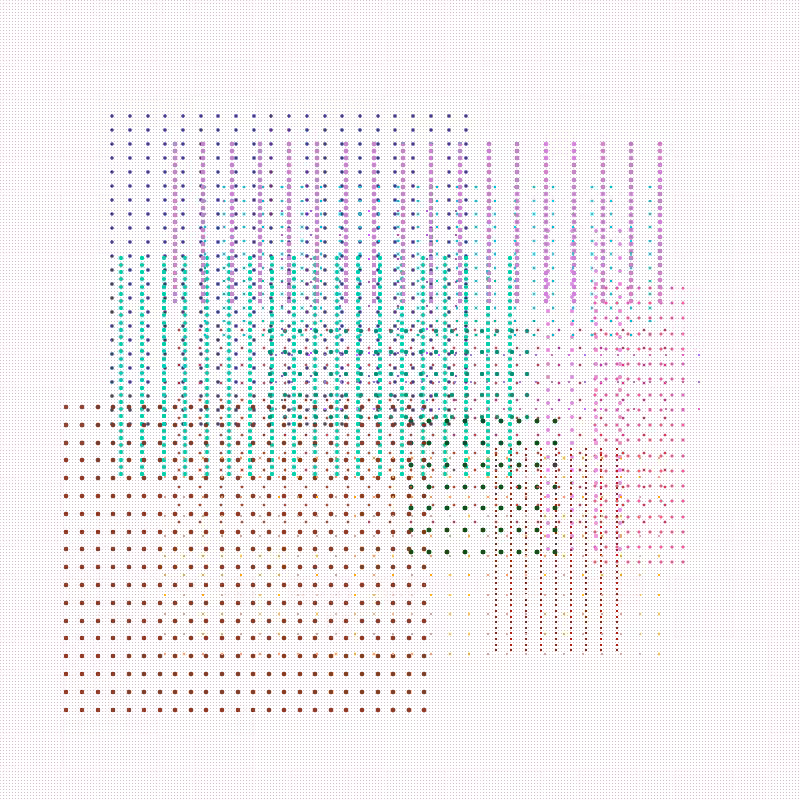 pointillist patchwork #25