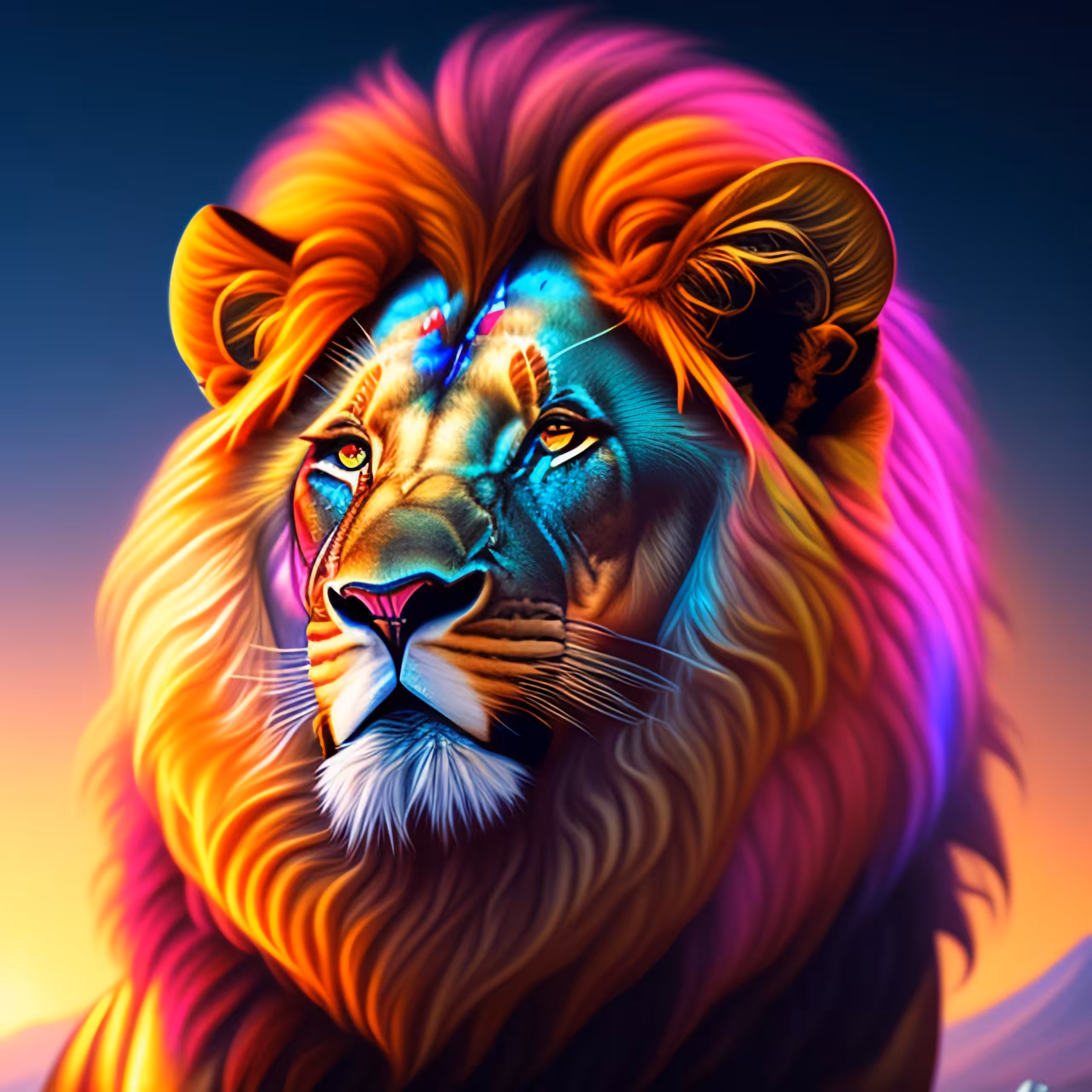 the cosmic lion