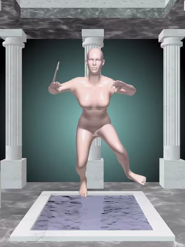 HeavenComputer: The Treading Water Peach Blossom Woman #1568