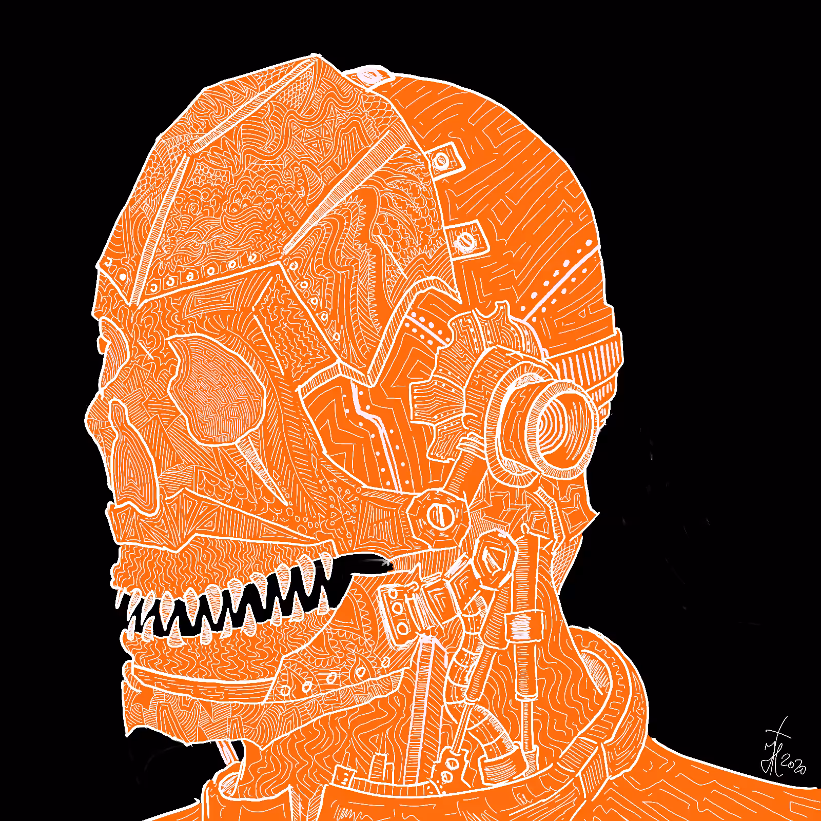 rusty cage - Pumpkin