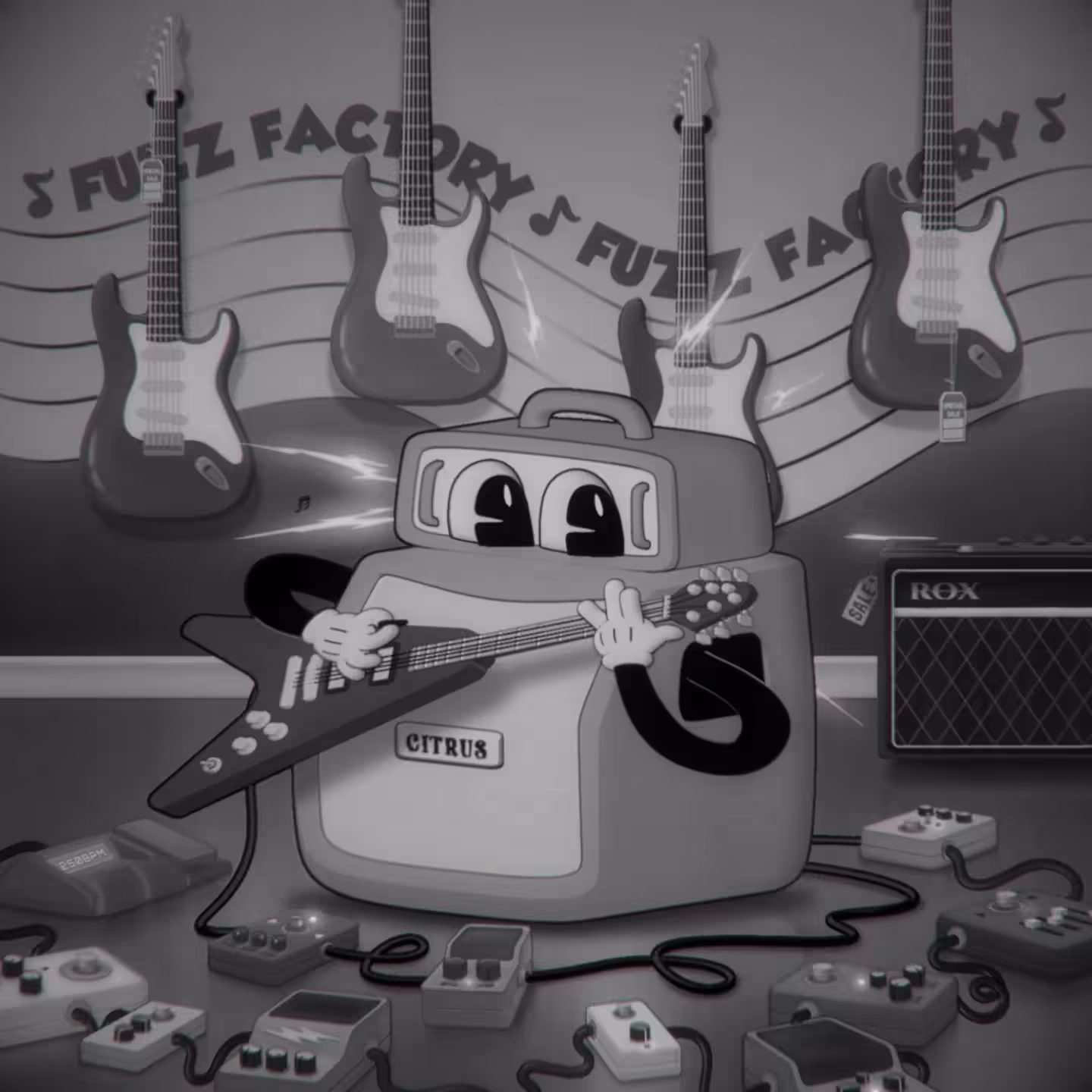 Fuzz Factory (Black and White Edition)