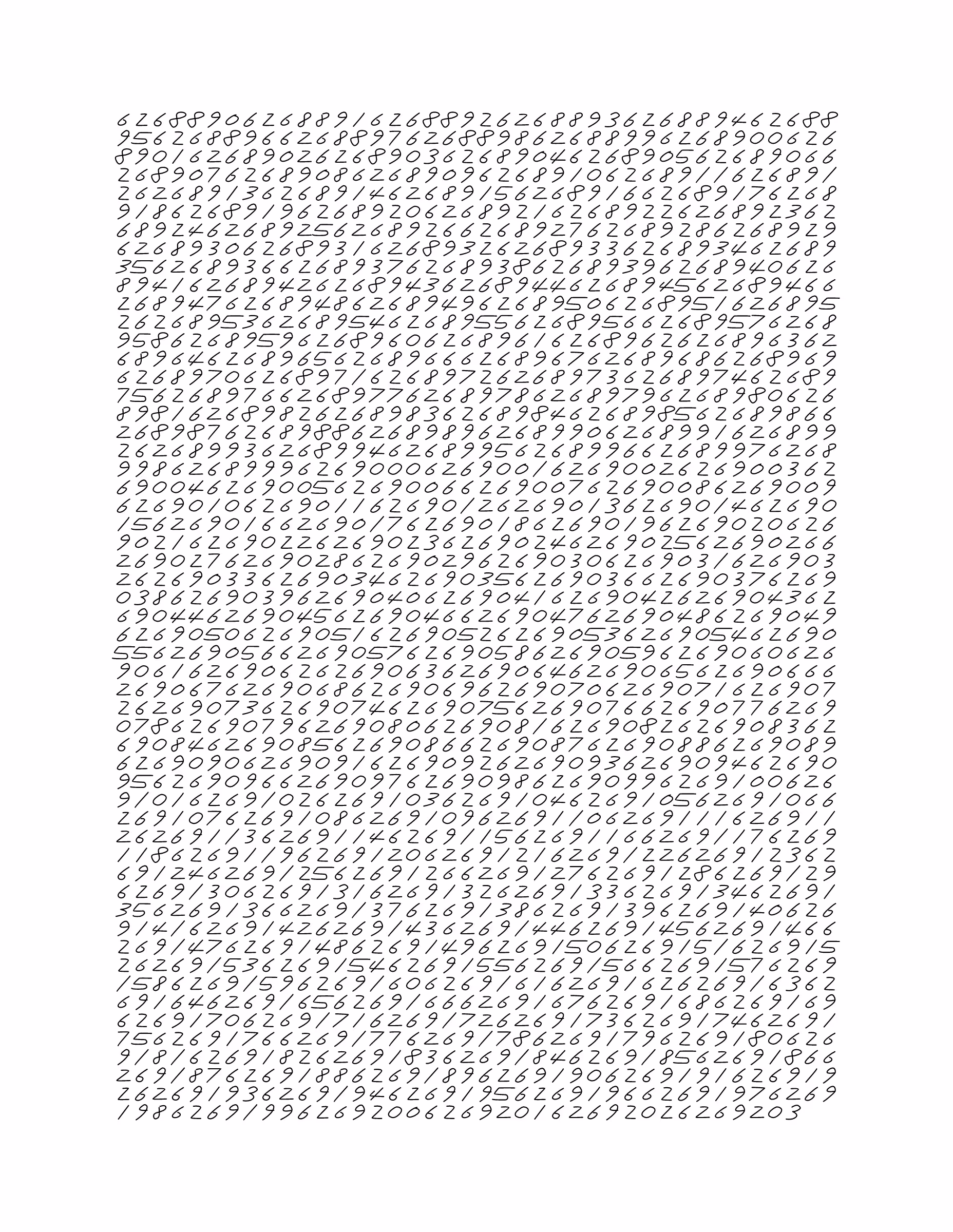 Endless (5,607,250 to Infinity) #2234