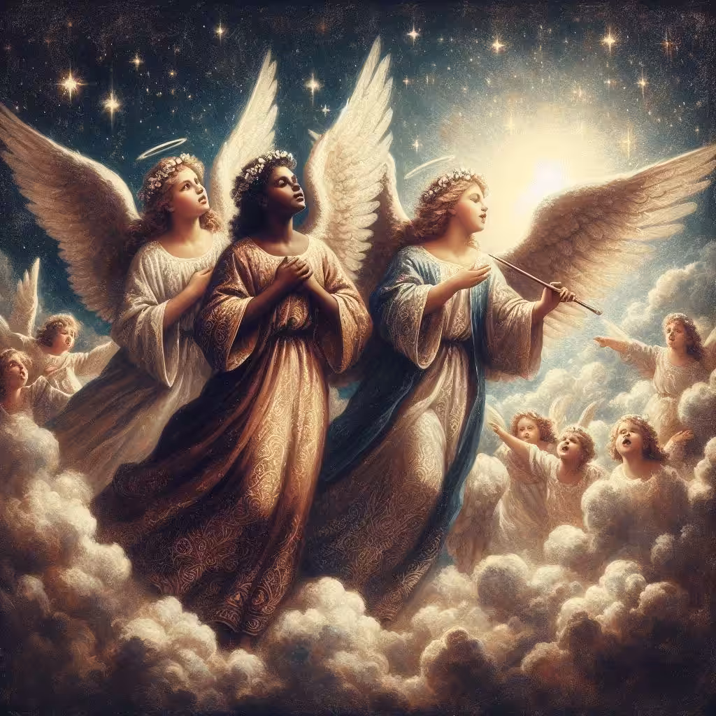 The Christmas Story : Heavenly Hosts Sing