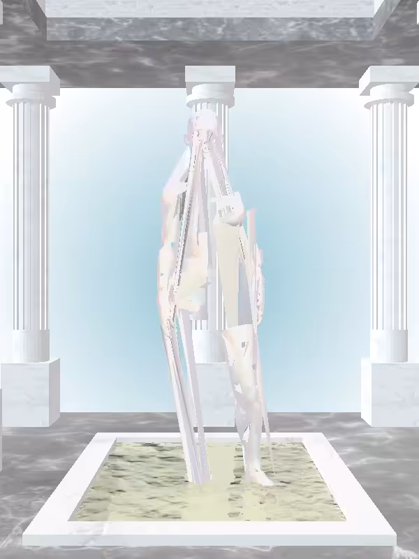 HeavenComputer: The Threatening Dusky Pale Pink Woman #5887