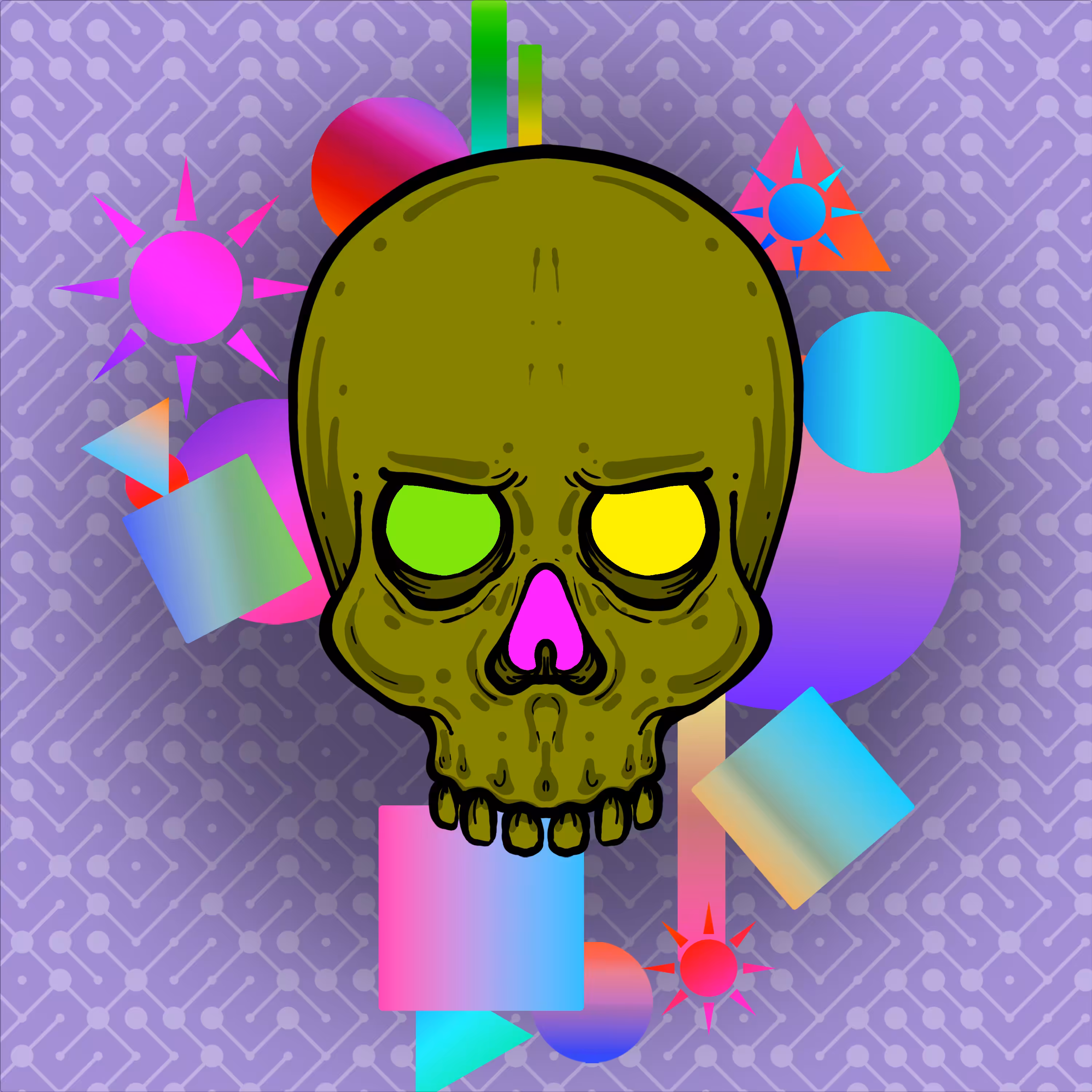 GeoSkull #0019