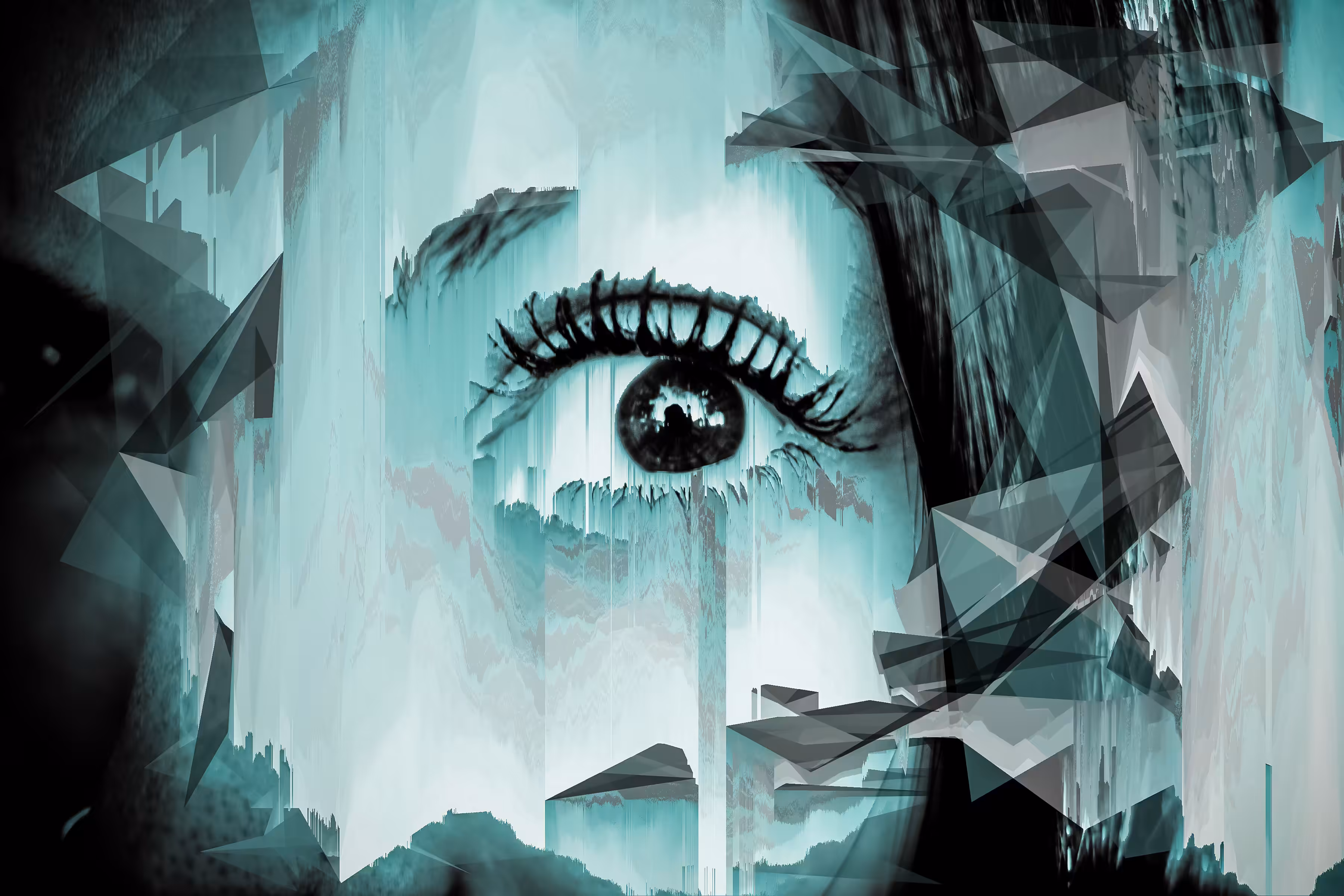 glitch eye