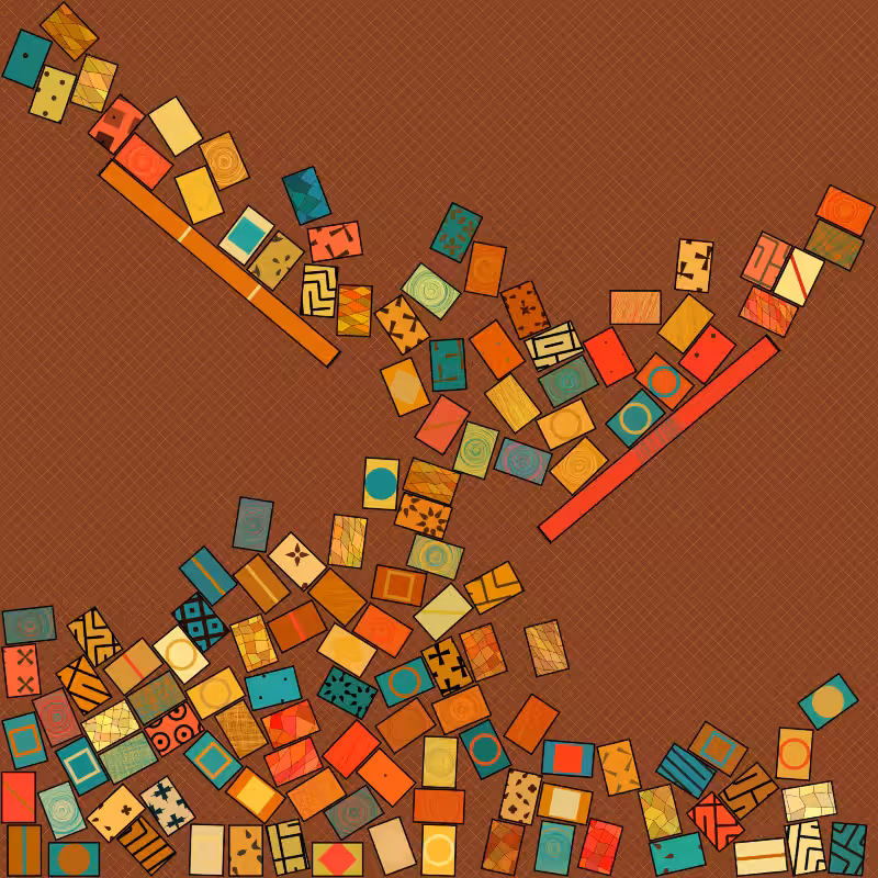 Collisions: Art plus Physics #58