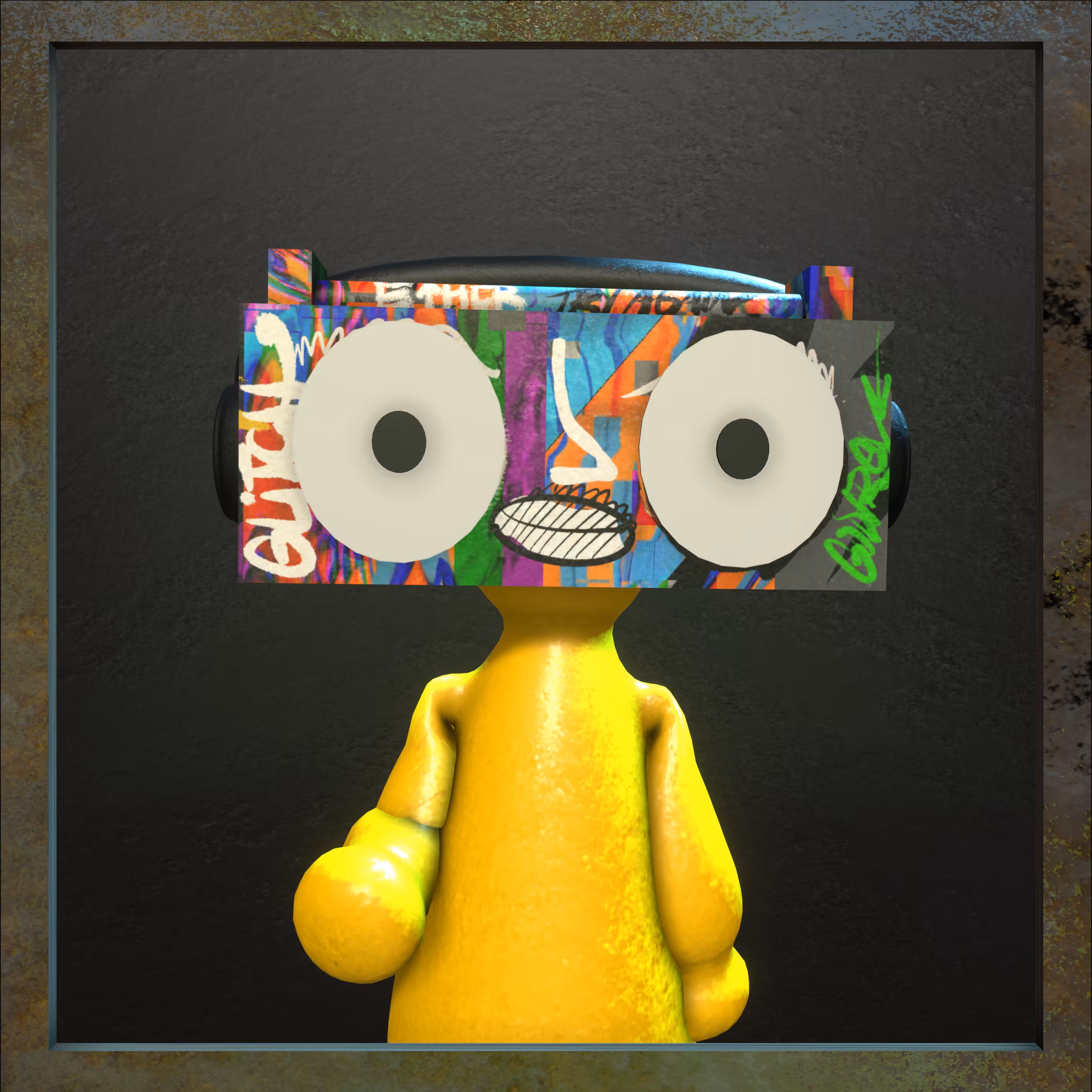 Boomboxhead #402