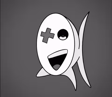TANK FISH 0.4 B&W