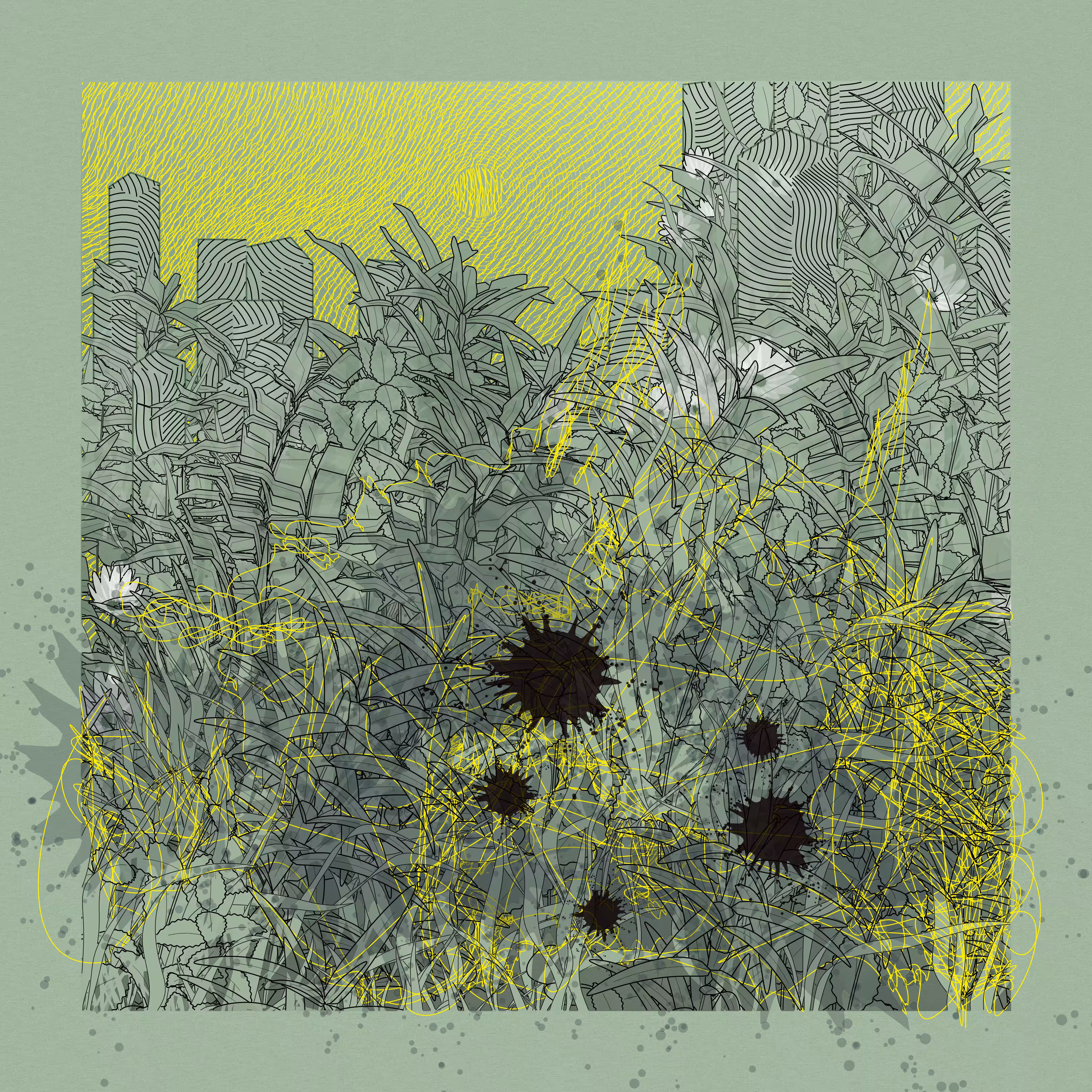 Landscape with Carbon Capture #1876