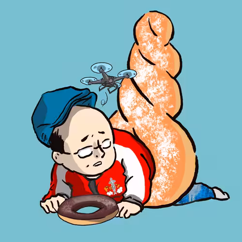 Wearable DONUTS: Daily life in donuts #048 Feb.18