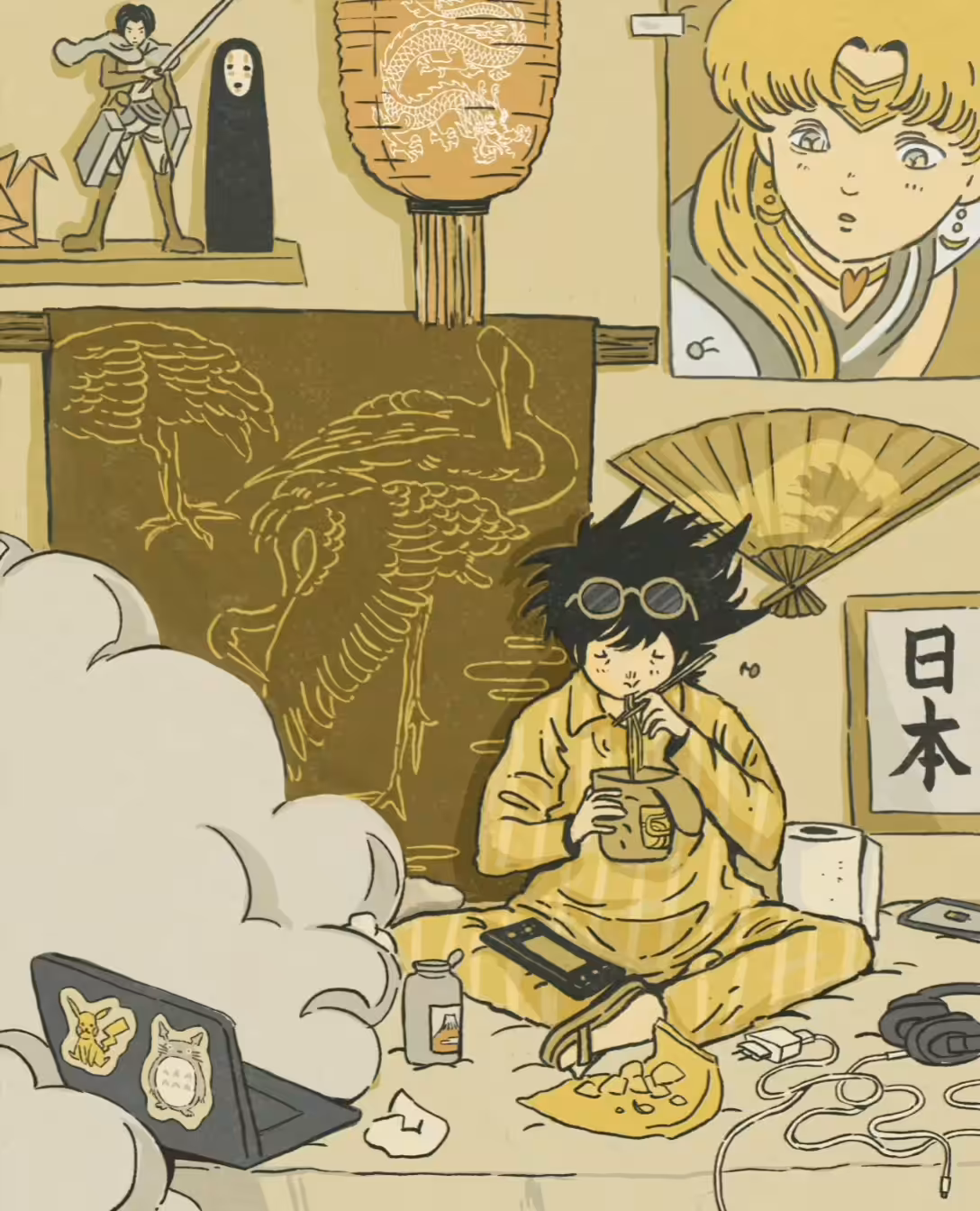 Otaku's room!