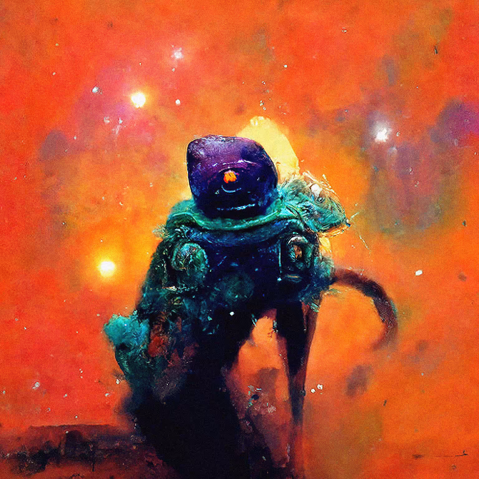Crusty Cosmonaut Series #3