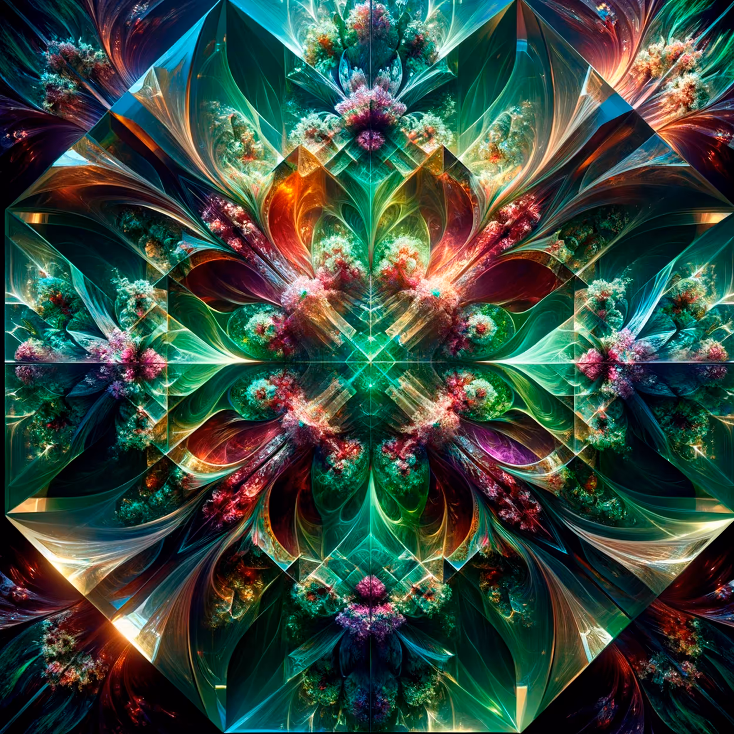 Art Nouveau Dreams 48 - Alexandrite