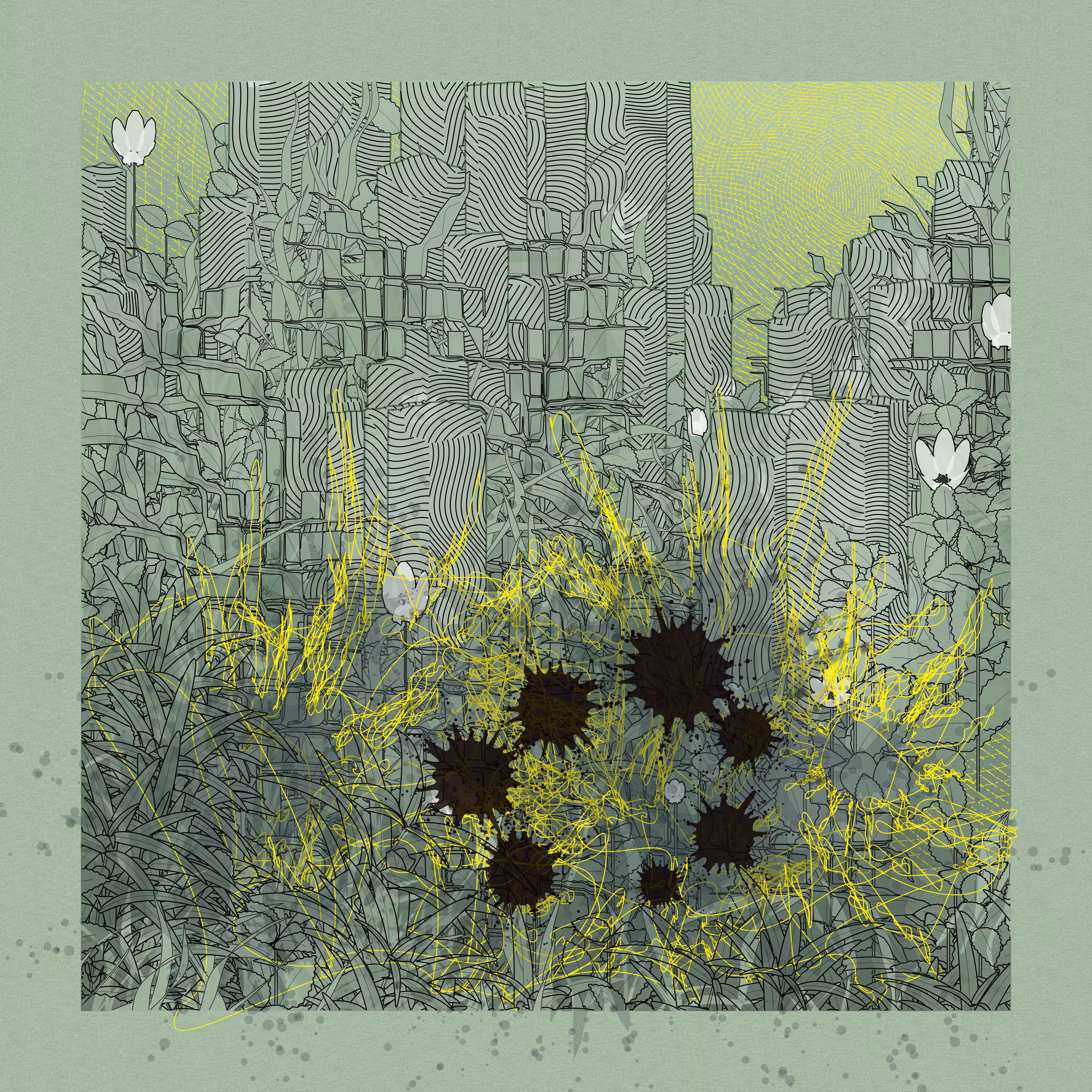 Landscape with Carbon Capture #8542