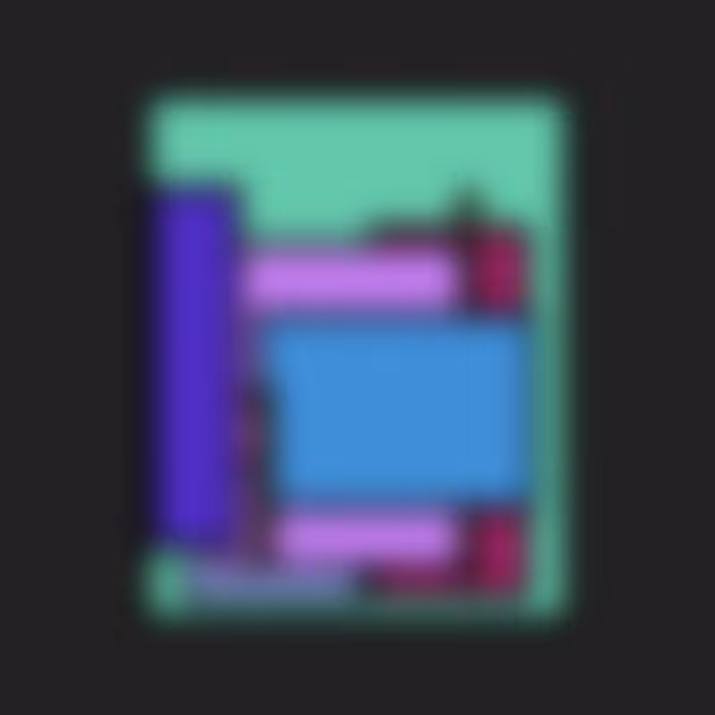 Mondrian Franke Blur #13
