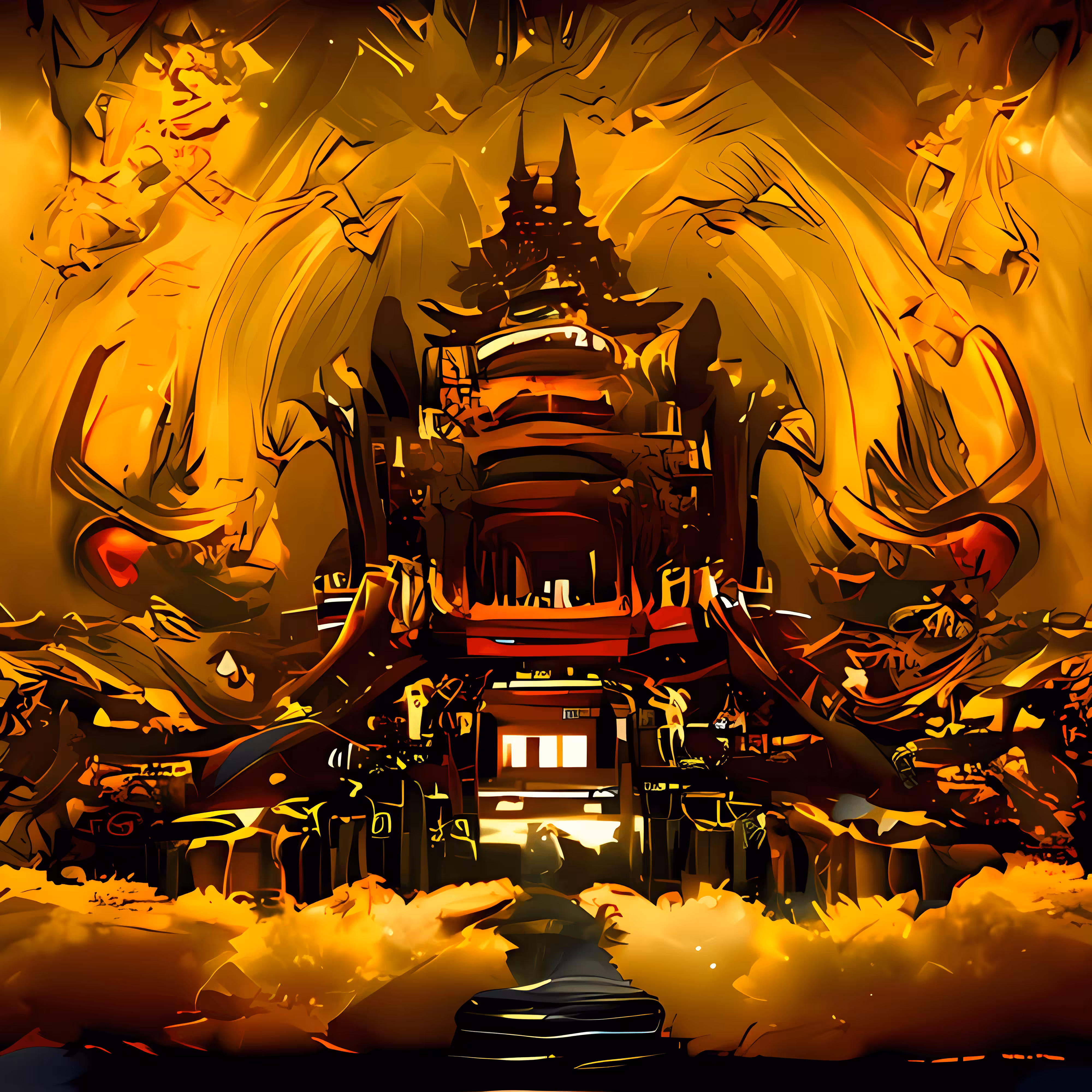 The Luxury Temple of the 101 Dragons in the Sky