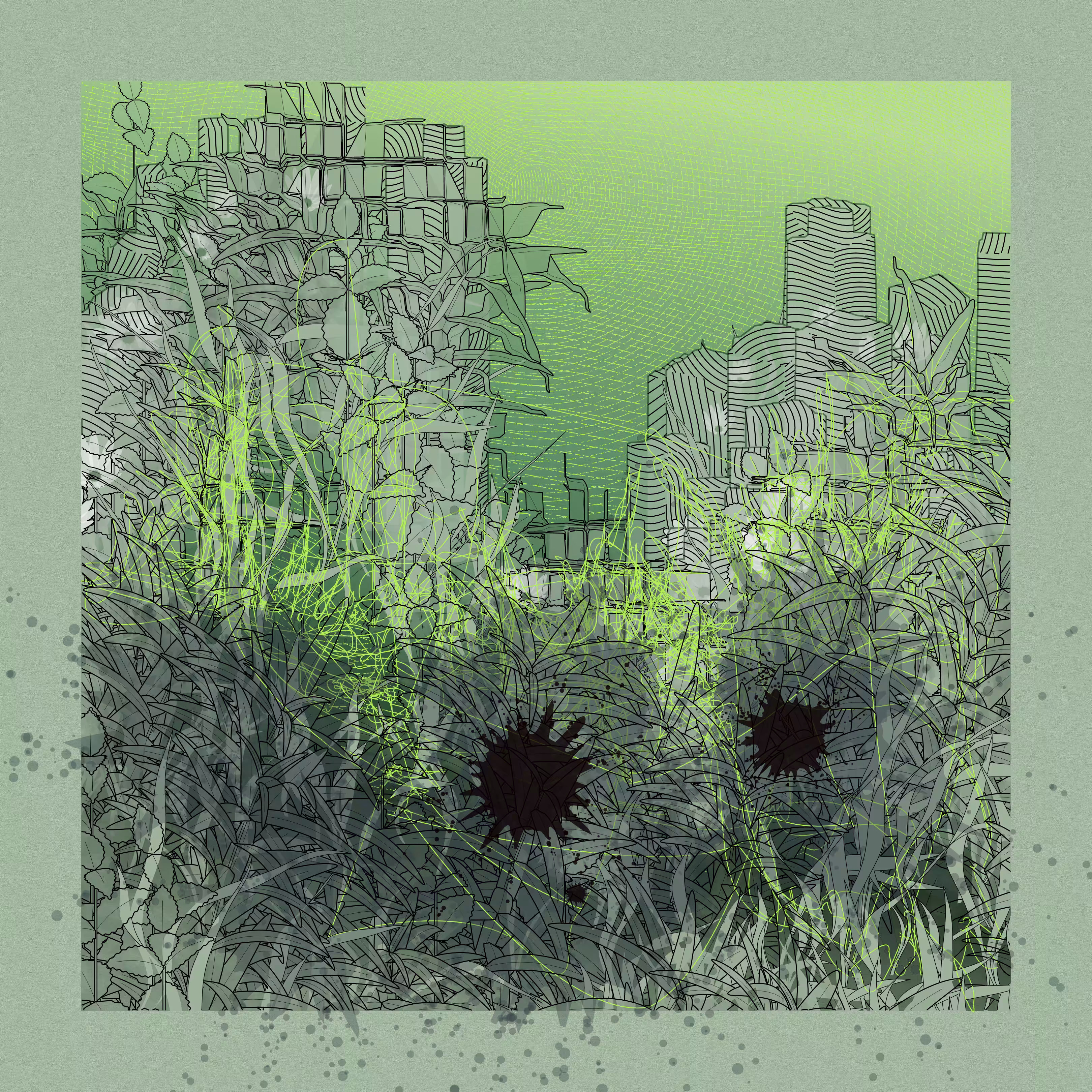 Landscape with Carbon Capture #3166