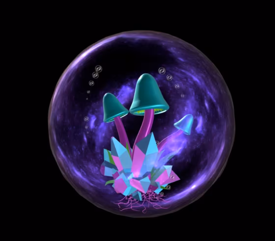 Cosmic Joshroom Crypto Marble 