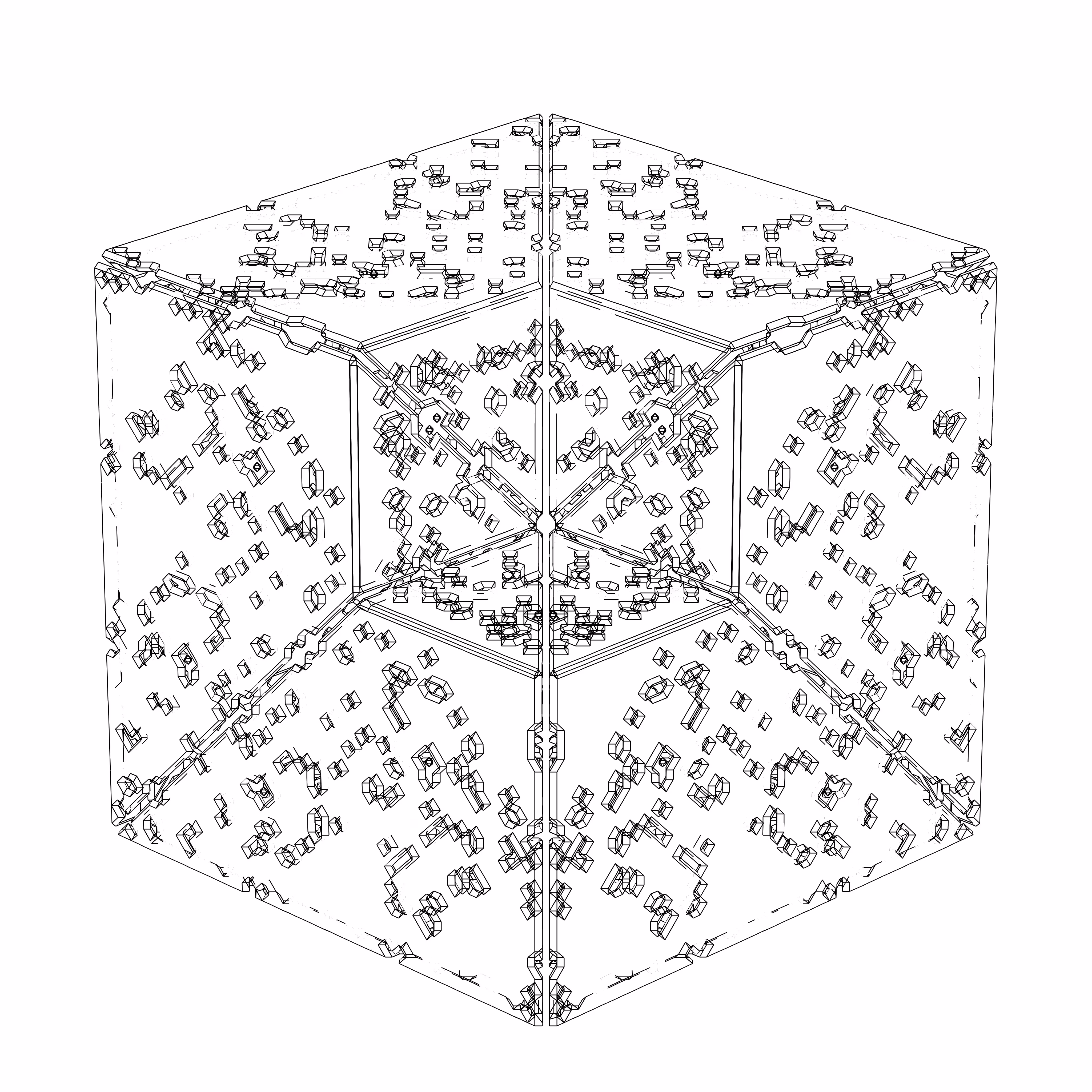 LL21 Alien Art Cube #733