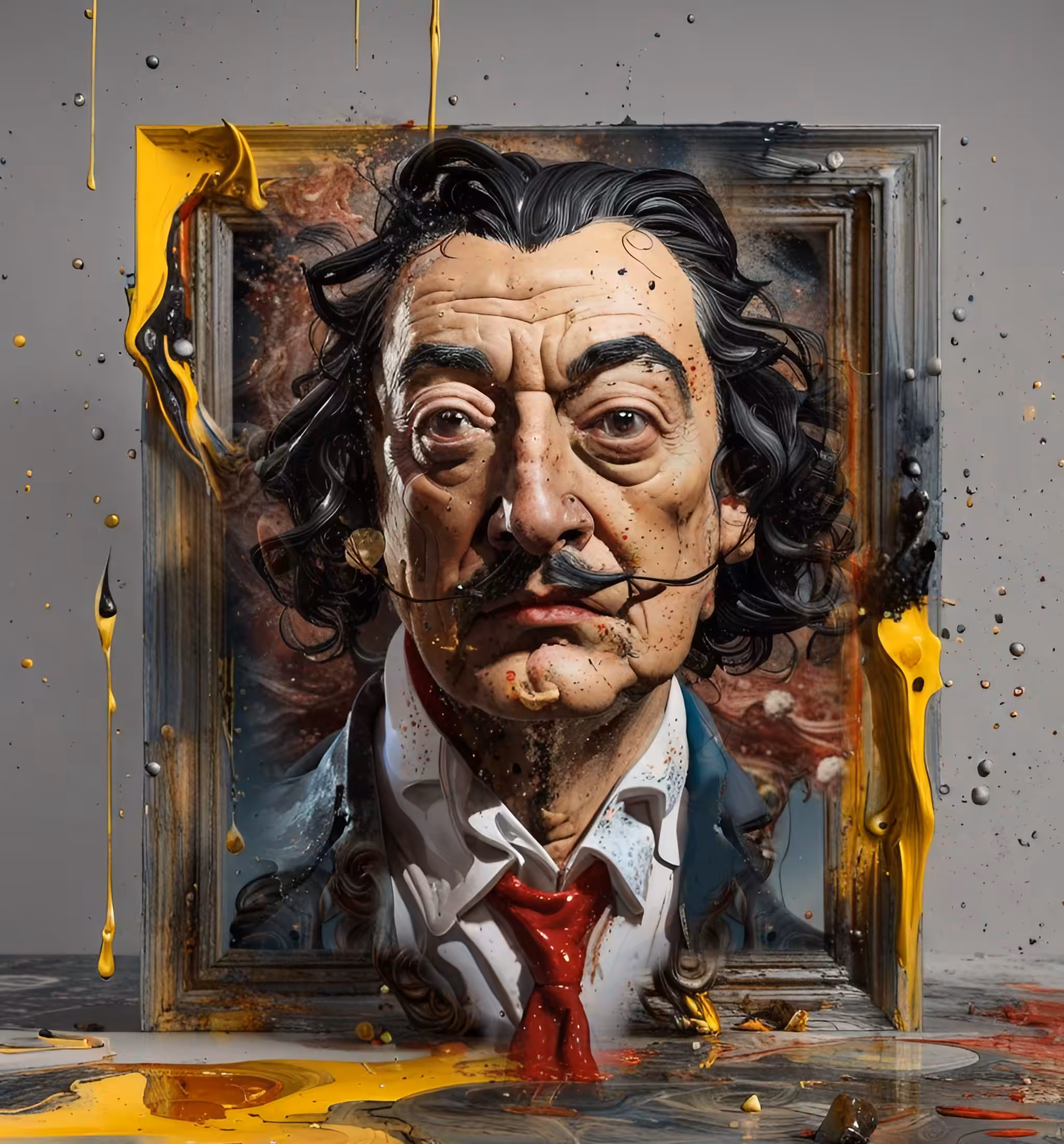 Portrait of Dalí