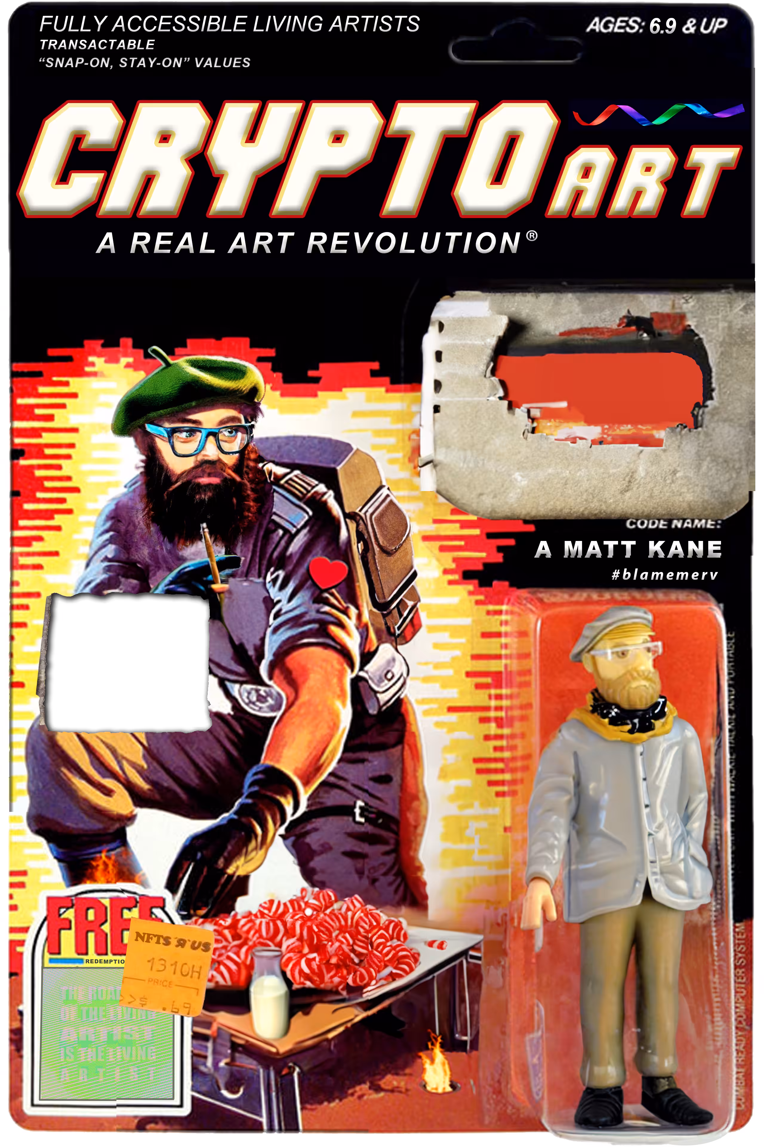 A MATT KANE Action Figure