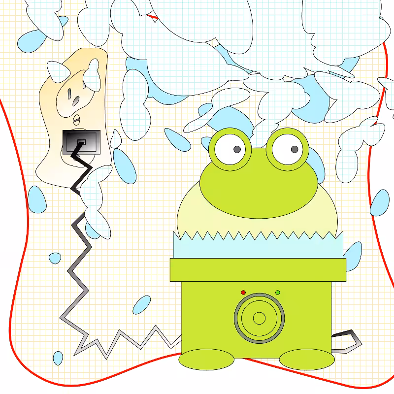 Frog Humidifier #23
