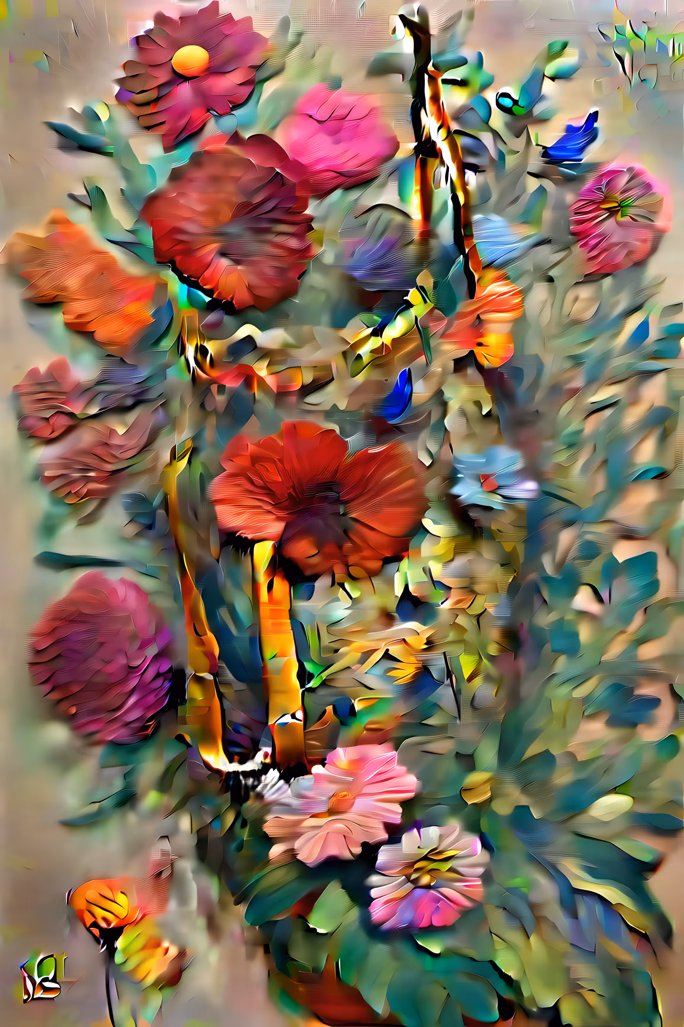 Flower Harness  #78