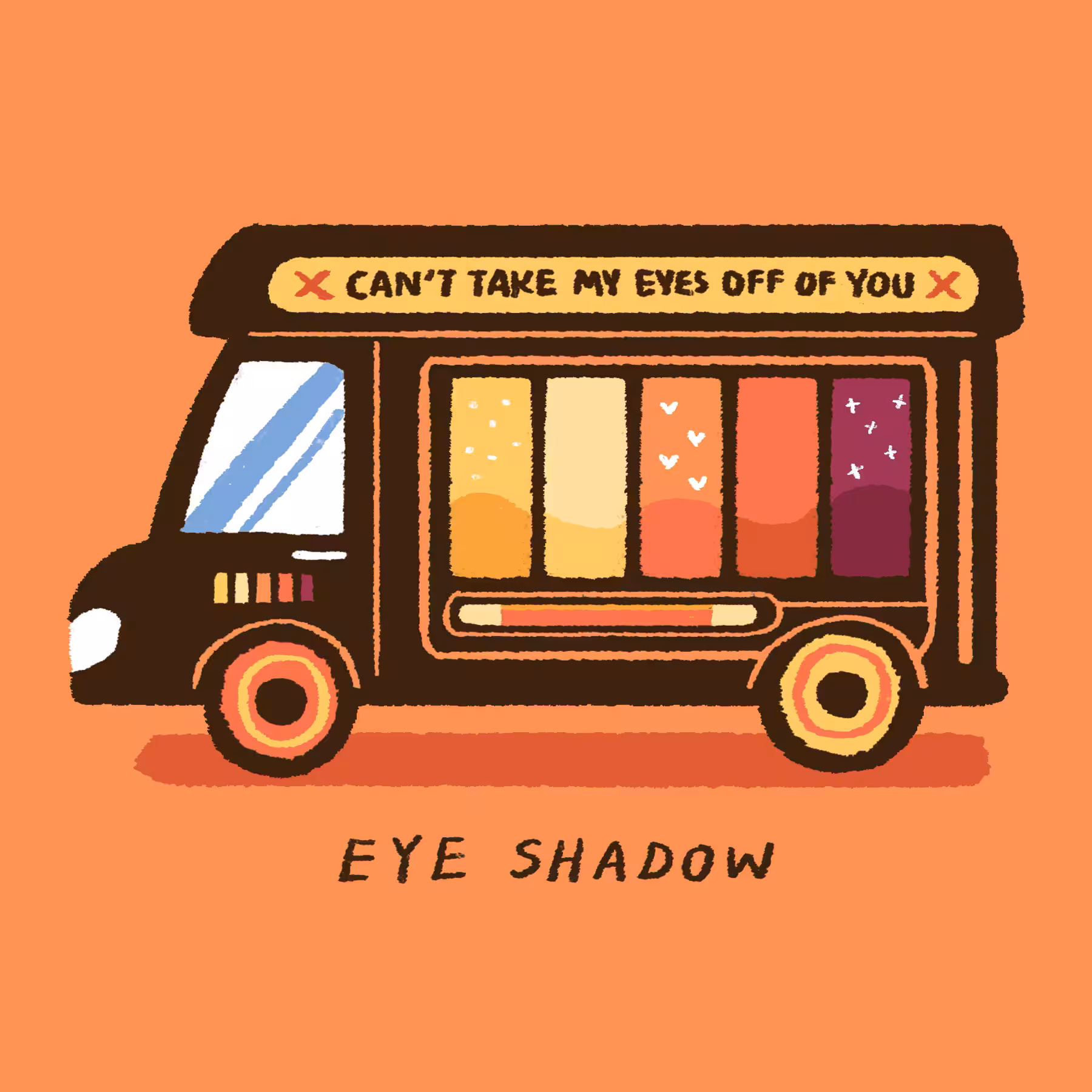 10 Steps Makeup Truck #6 : Eye Shadow