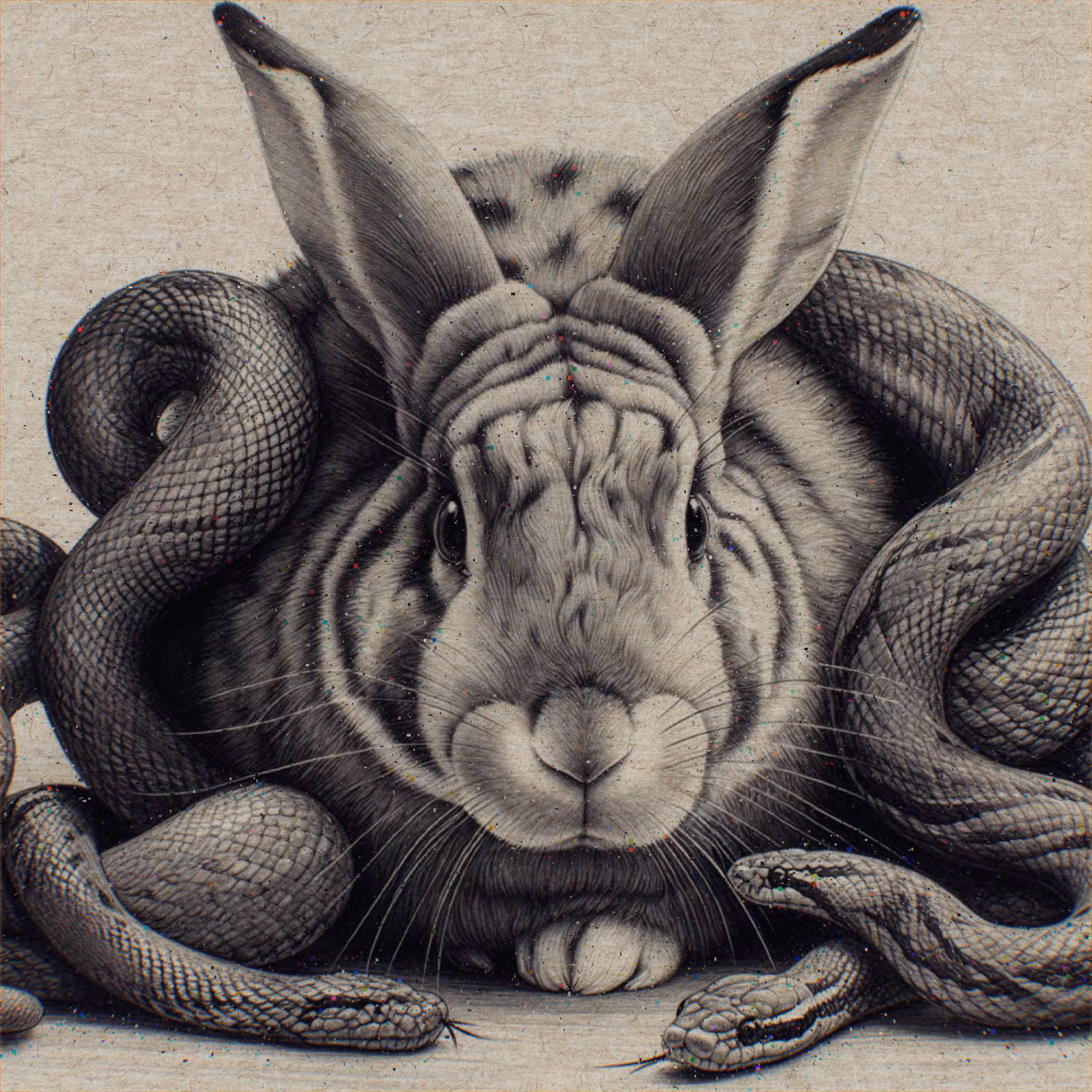 white rabbit