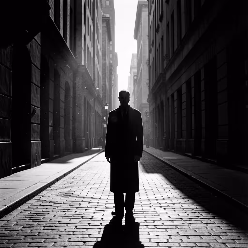 NightCafe Creations: Alley Detective 2
