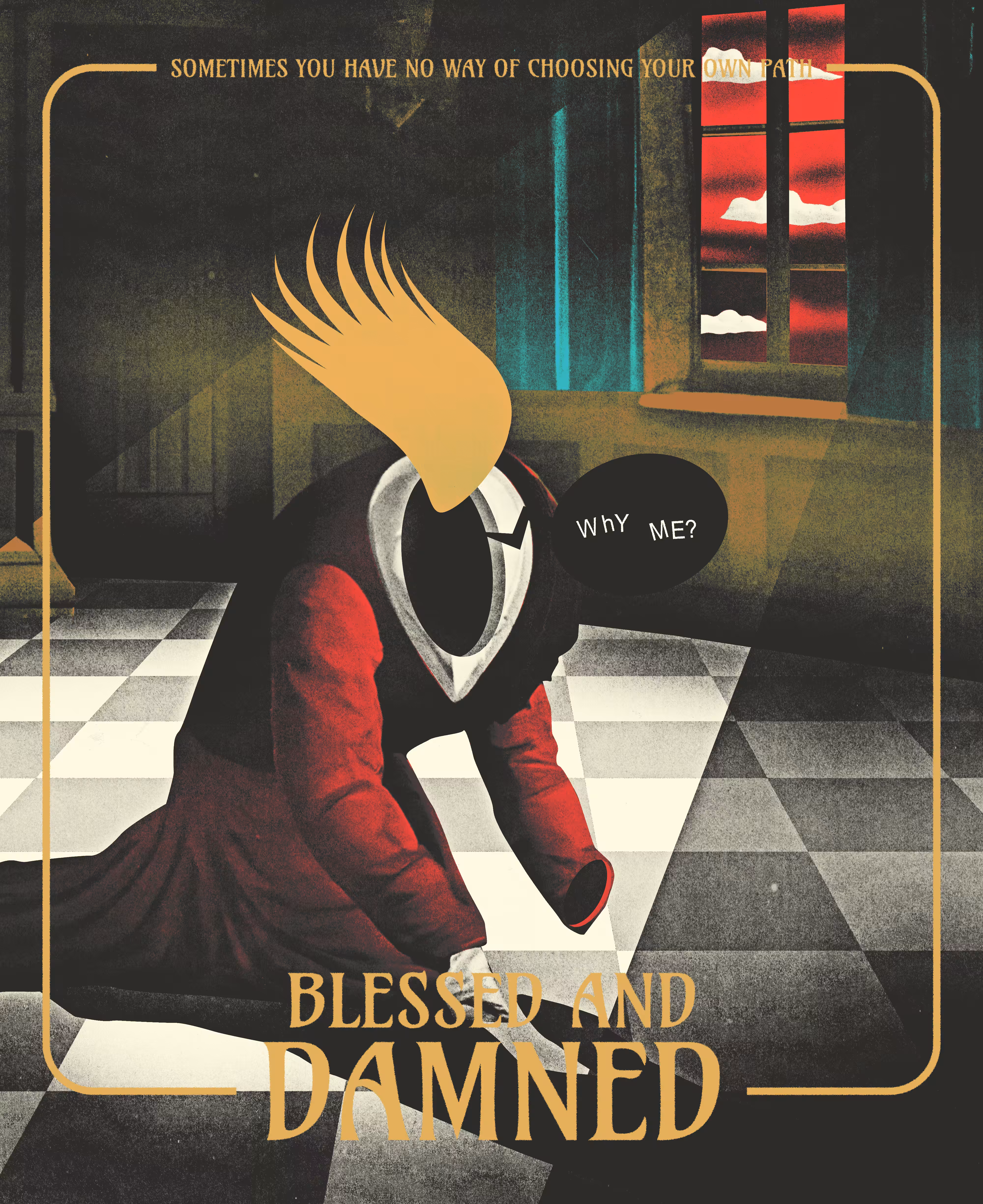 THE BLESSED AND THE DAMNED