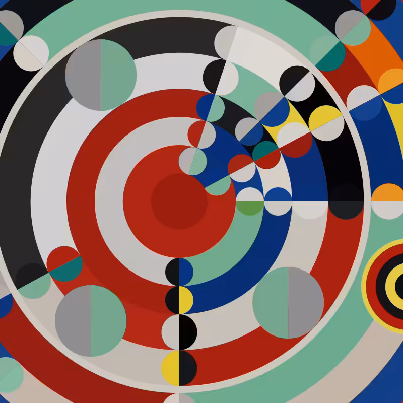 Delaunay's Relief-disques 1936-2022 #24