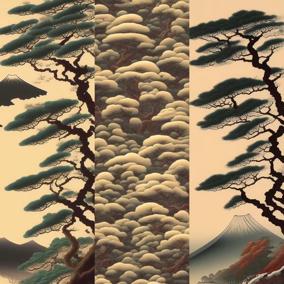 Japanese Hills #1