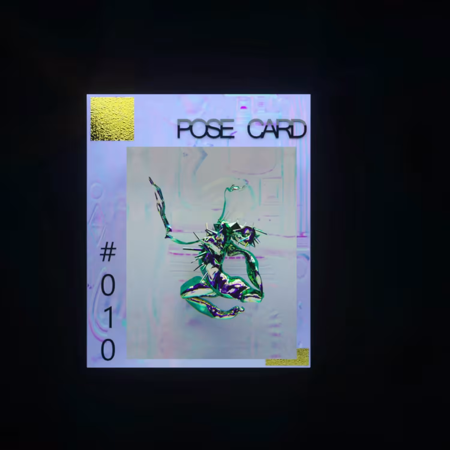 POSE CARD #010
