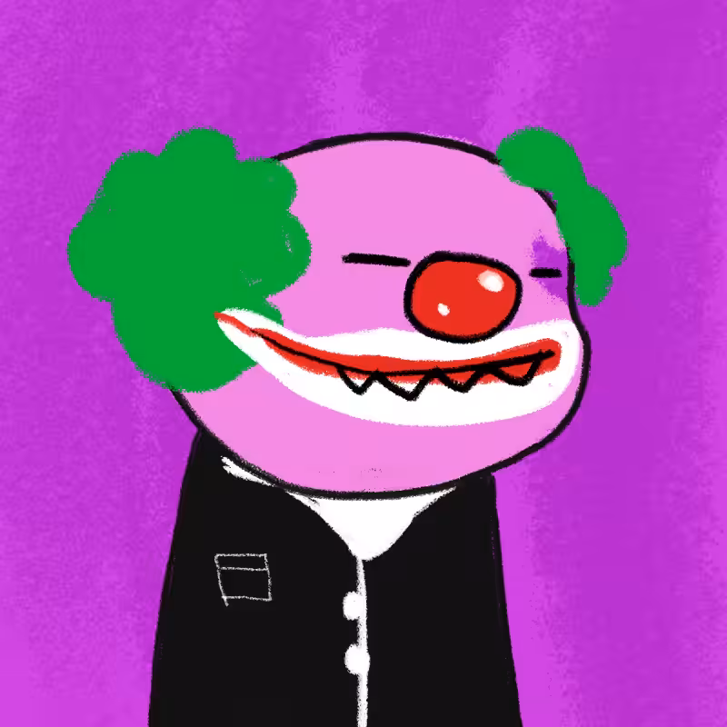 Peculiar clown #113