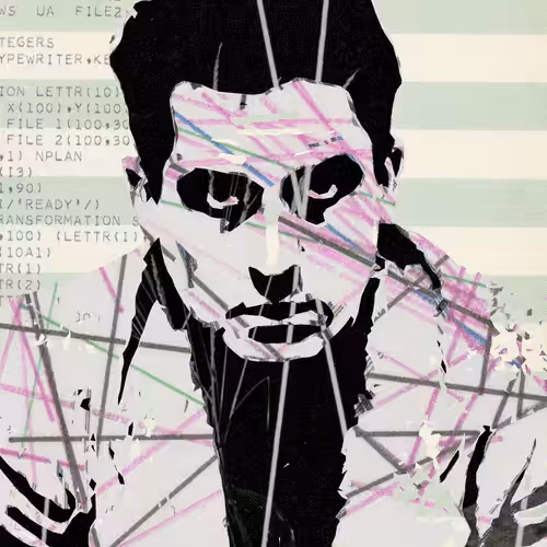 THE GENERATIVE PORTRAIT COLLECTION OF ROBERT MALLARY: Generative Portrait of Robert Mallary #1186