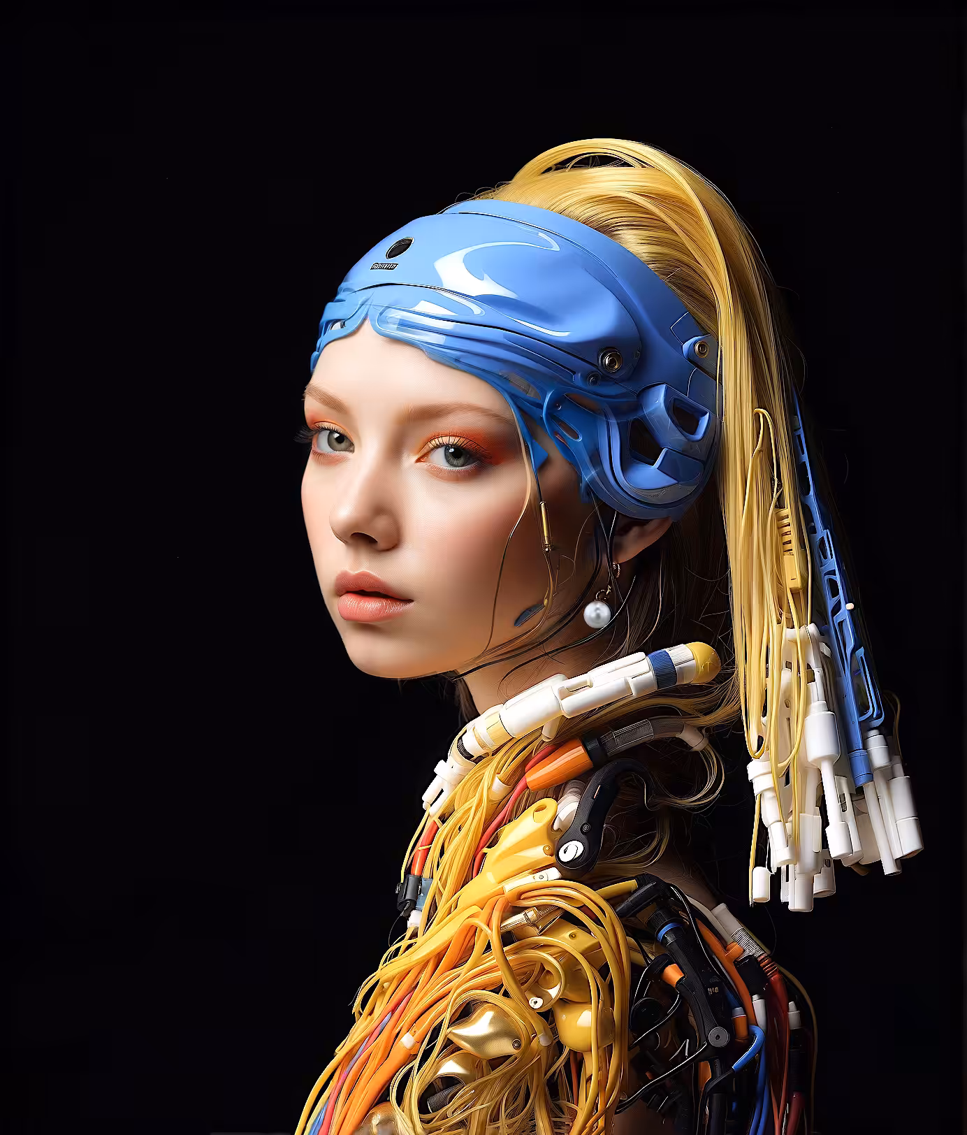 Robot with a Pearl Earring